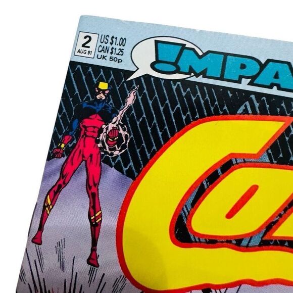 Comet #2 Vol. 2 1991 Impact Comics Comic Book VF+/NM - Picture 2 of 6